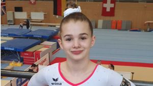 Turnerin aus BErkheim: Anni Bantel startet bei der Juniorinnen-EM