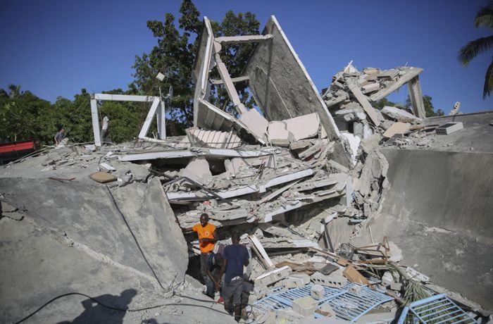 Erdbeben auf Haiti: Fast 1300 Tote –  Sturm „Grace“ naht