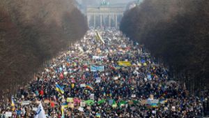 Mehr als Hunderttausend bei Demo in Berlin
