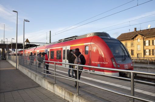 Derzeit fahren die S-Bahnen ab Wendlingen nicht mehr weiter. Foto: Horst Rudel