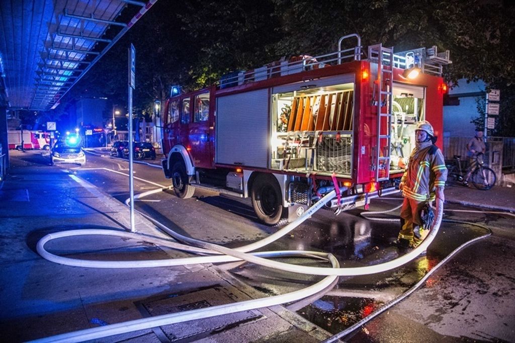 6.9.2018 Vier Brände im Stadtgebiet beschäftigten die Feuerwehren in Esslingen.