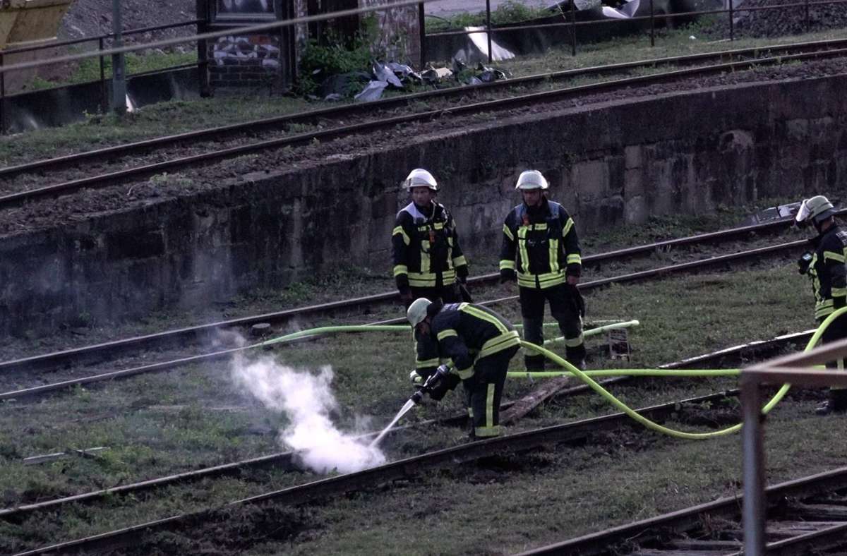 Brand bei Stuttgart-21-Bauarbeiten: Darum kam es am Mittwochabend zu Bahnverspätungen