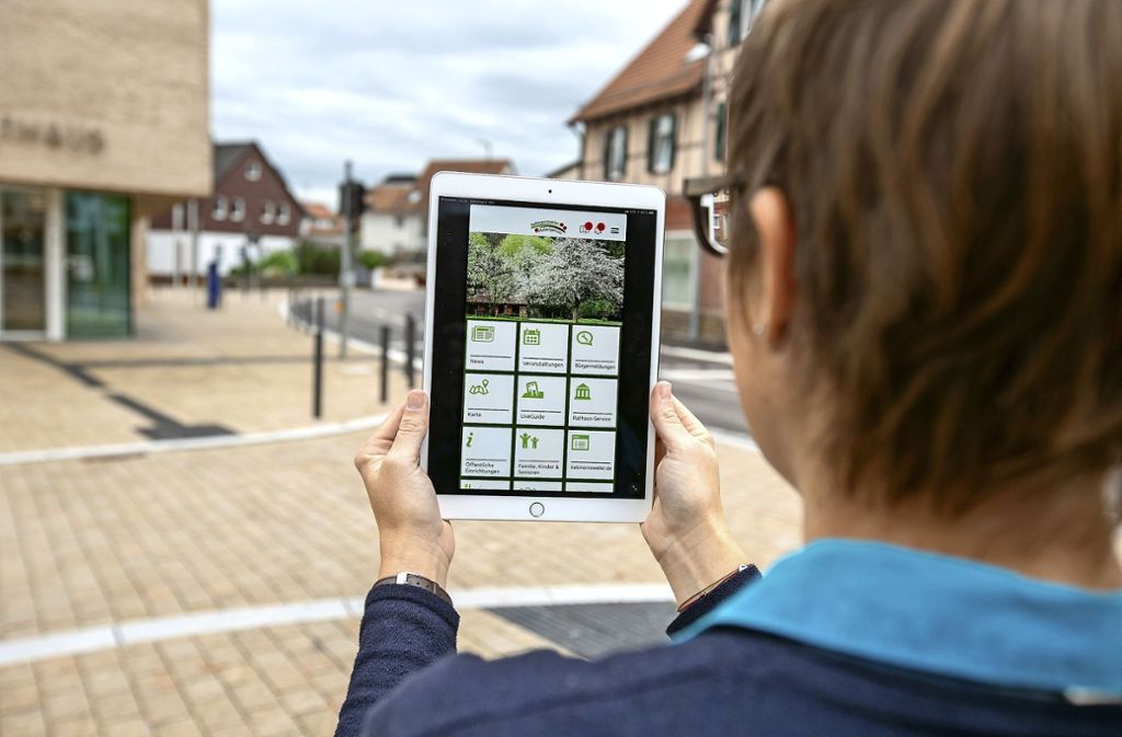Die App der Gemeindeverwaltung erleichtert Bürgern den Kontakt – Vereine können sie ebenfalls nutzen: Baltmannsweiler bietet direkten Draht zur Verwaltung