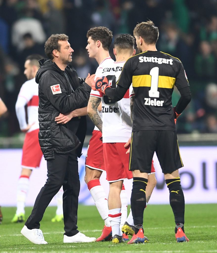 Nächstes Endspiel gegen Hannover 96: VfB Stuttgart: Weinzierl darf weitermachen