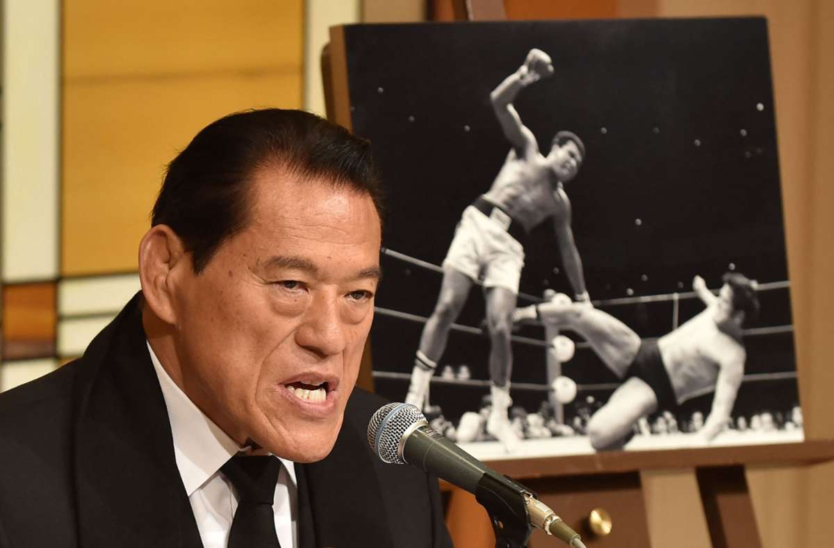 Antonio Inoki ist im Alter von 79 Jahren gestorben. Foto: AFP/KAZUHIRO NOGI