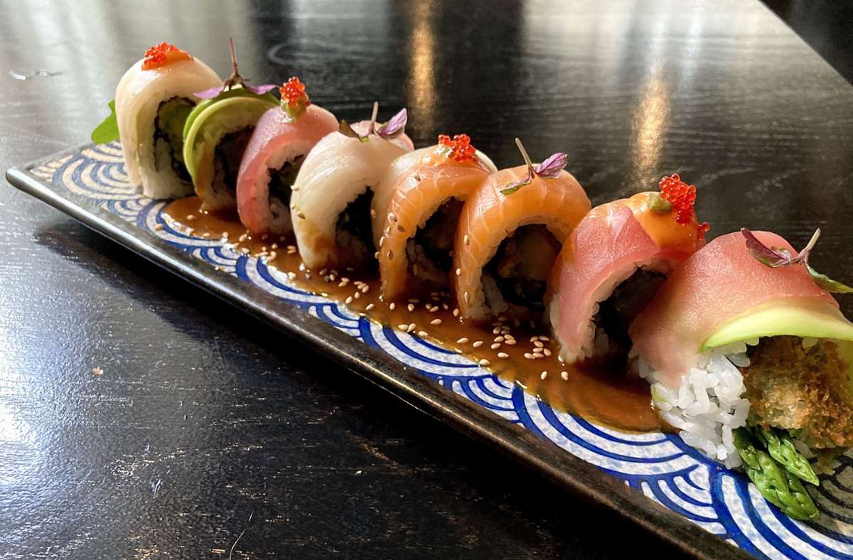 Die Gäste erwartet „modern asian Cuisine“ – da zählt  Sushi dazu.