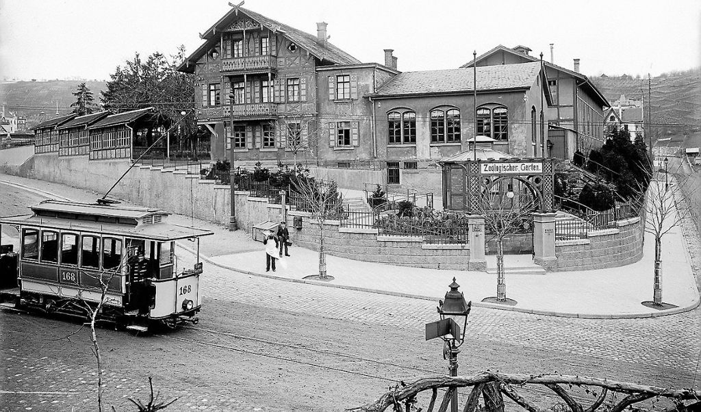 Nills Zoologischer Garten in Stuttgart im Jahr 1903. Foto: Haus der Geschichte Baden-Württemberg