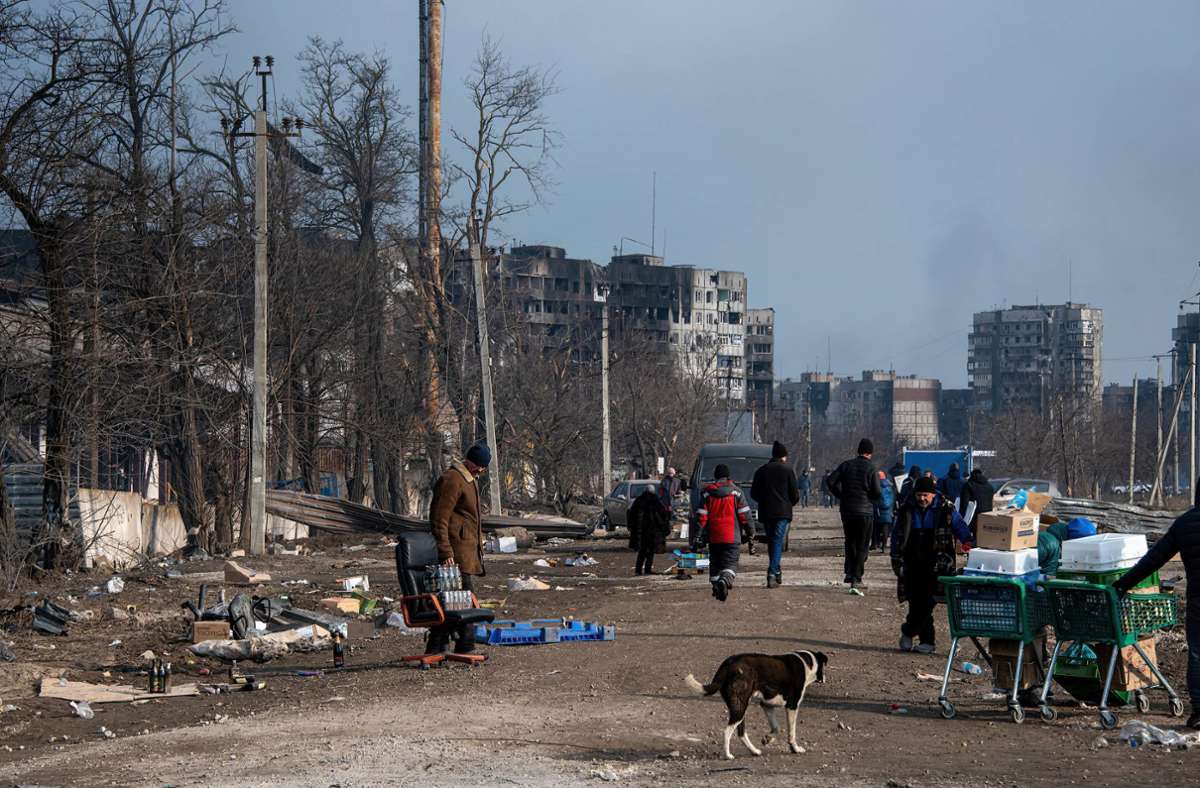 Nach angekündigter Feuerpause: Ukraine schickt Busse nach Mariupol