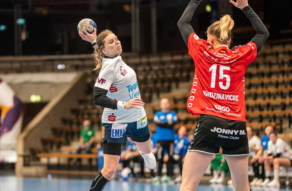 Abstiegskampf in der Handball-Bundesliga: Herzschlagfinale  für die  Frauen von Frisch Auf Göppingen