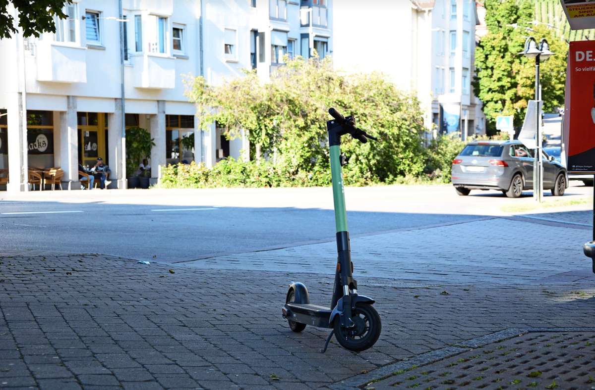 Die elektrischen und ausleihbaren Roller ermöglichen ein schnelles Vorankommen in der Stadt. Foto: /Philipp Braitinger