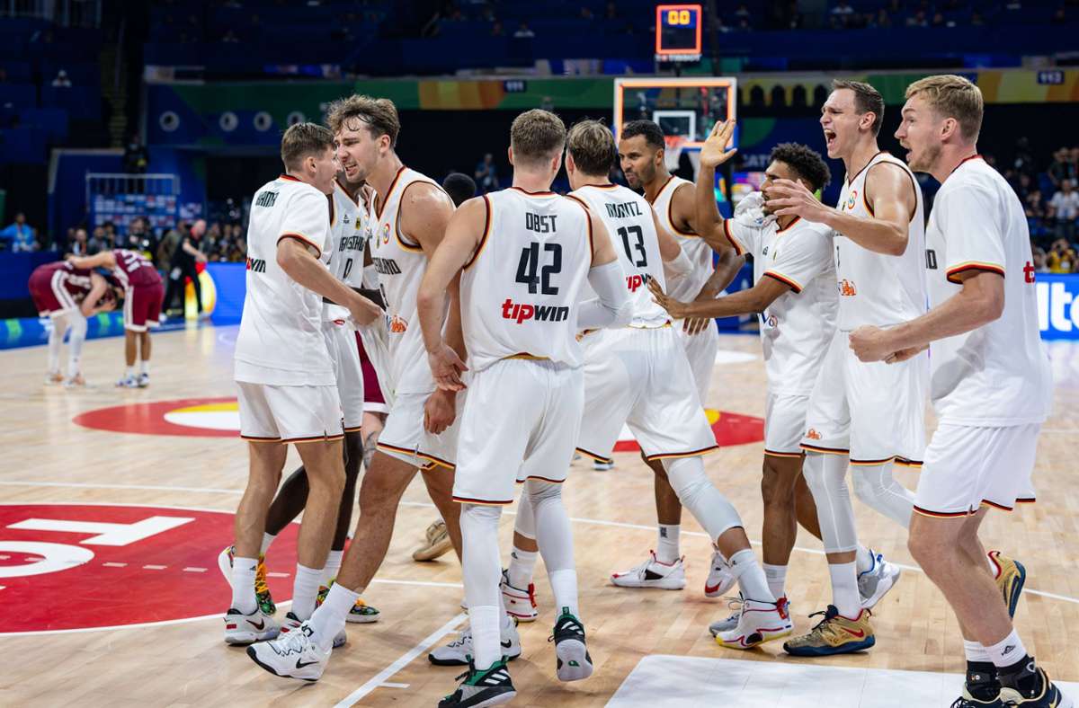 Basketball-WM: Deutsche erstmals seit 2002 im WM-Halbfinale – Olympia-Ticket winkt