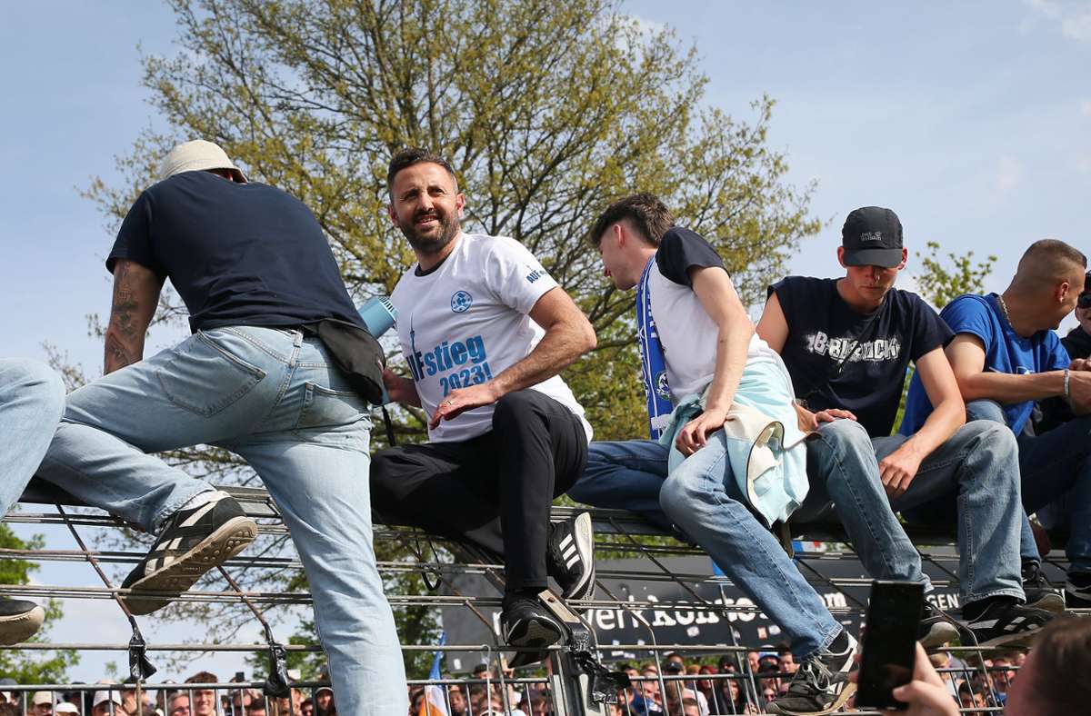 Stuttgarter Kickers  beim SSV Reutlingen: Mustafa Ünal: „Wer jetzt nicht feiert, hat im Fußball nichts zu suchen“