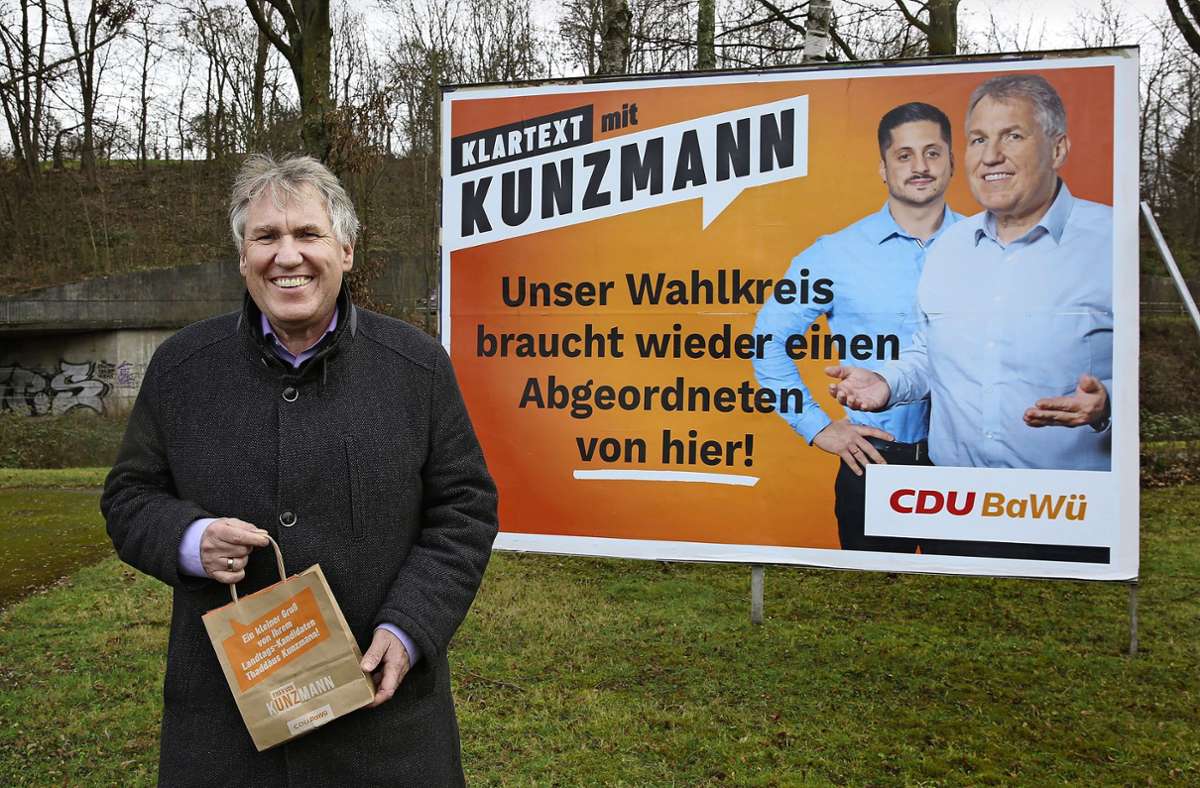 Kunzmanns Stelle in Stuttgart ist befristet: Verliert der CDU-Kreischef  seinen Job?