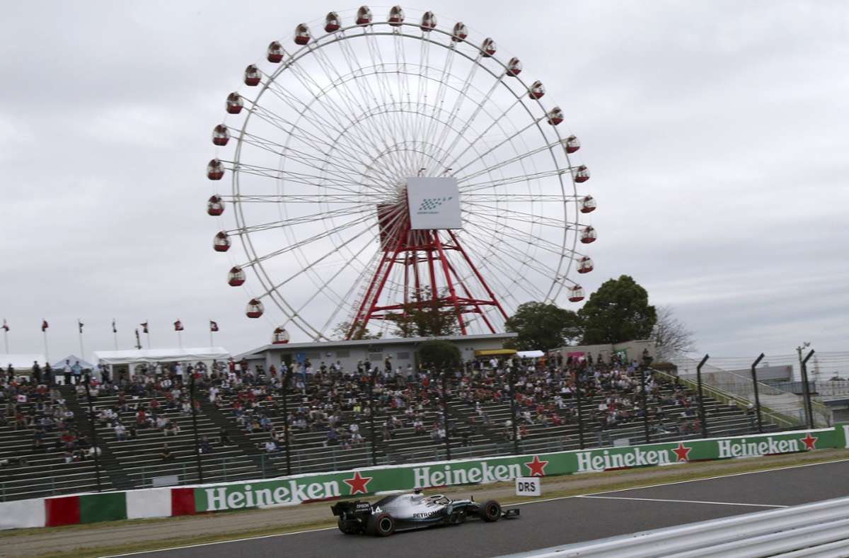 Platz 10: Insgesamt 31 mal war die Formel 1 im japanischen Suzuka zu Gast. Das Riesenrad ist ein Markenzeichen der Rennstrecke, die die meisten  Fahrern sehr mögen, weil sie abwechslungsreich und herausfordernd ist.