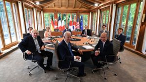 Scholz: G7 geschlossen und entschlossen gegen Russland