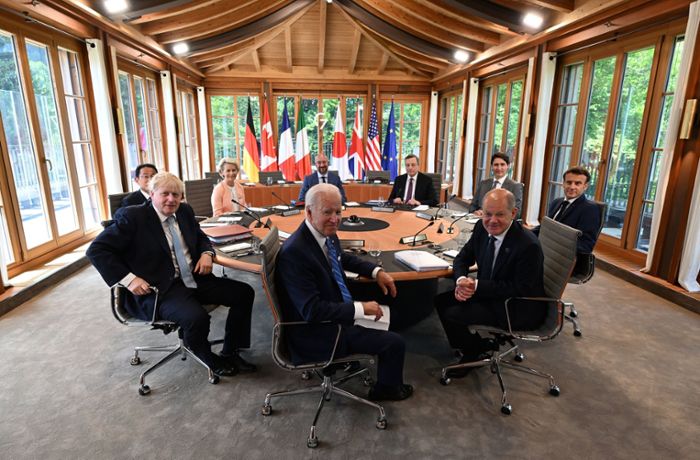 G7-Gipfel: Scholz: G7 geschlossen und entschlossen gegen Russland