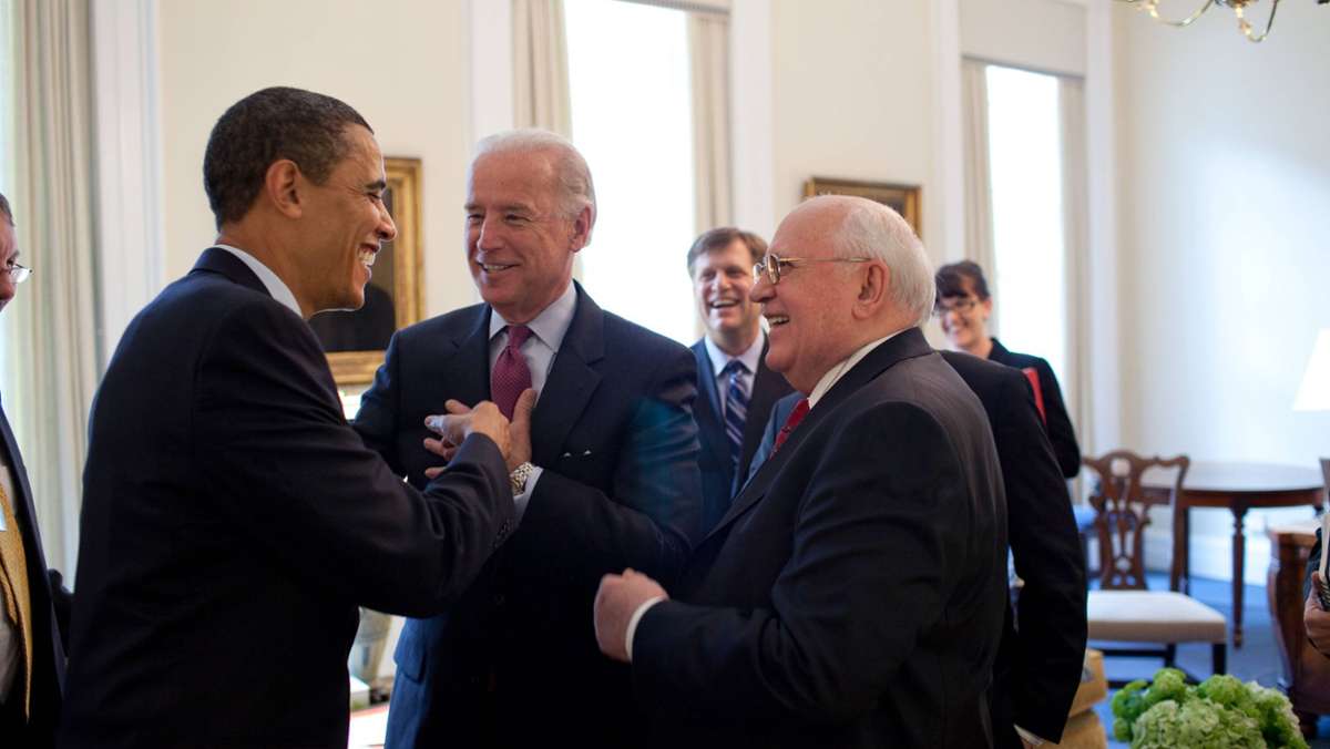 Trauer um Michail Gorbatschow: Joe Biden und Co. verneigen sich vor „Gorbi“