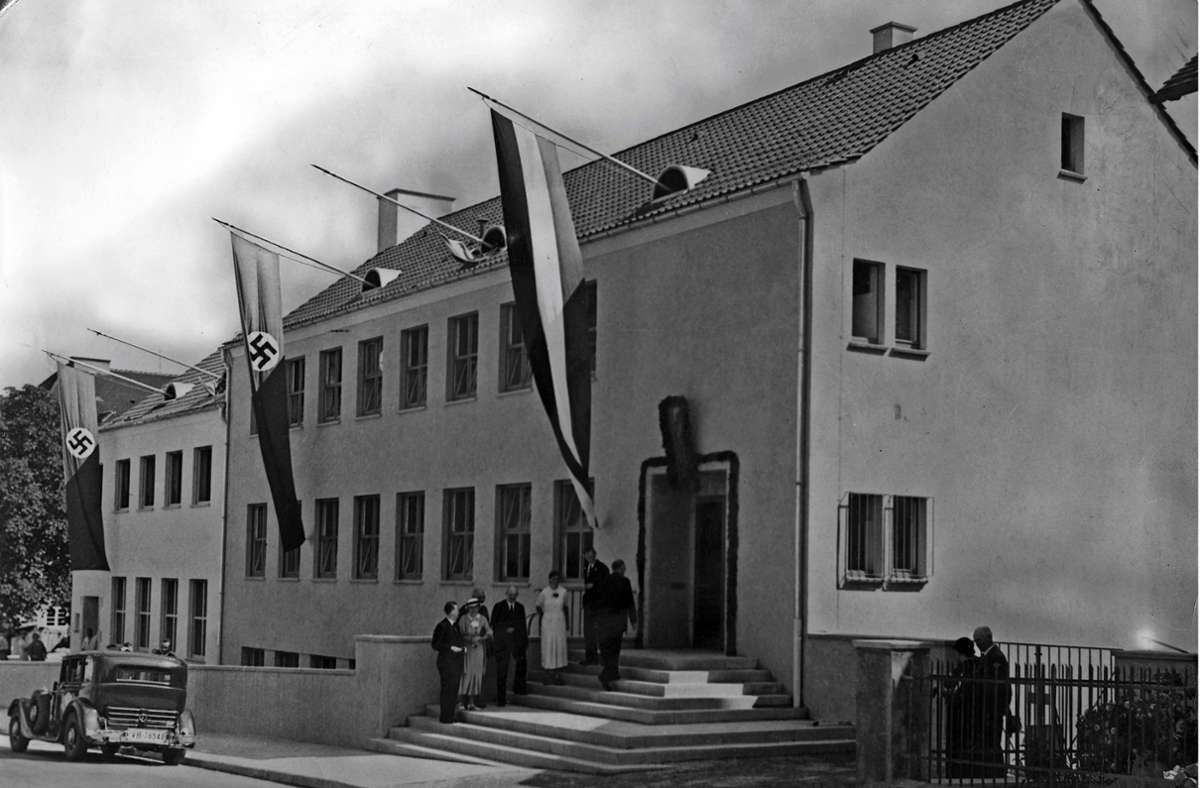 Institutseröffnung in den 30ern in der Seestraße