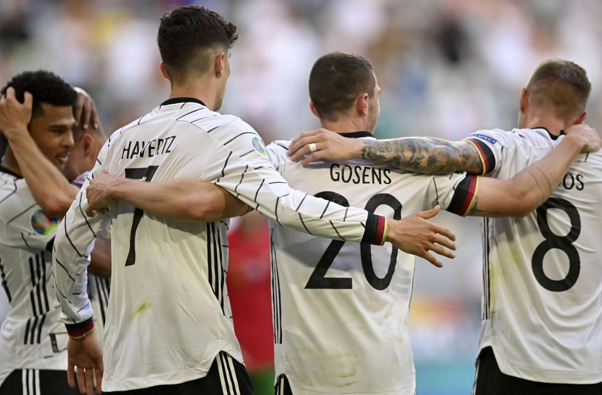 Die deutschen Fußballer wollen zwar ihr letztes EM-Gruppenspiel gegen Ungarn gewinnen, sie müssen aber nicht.