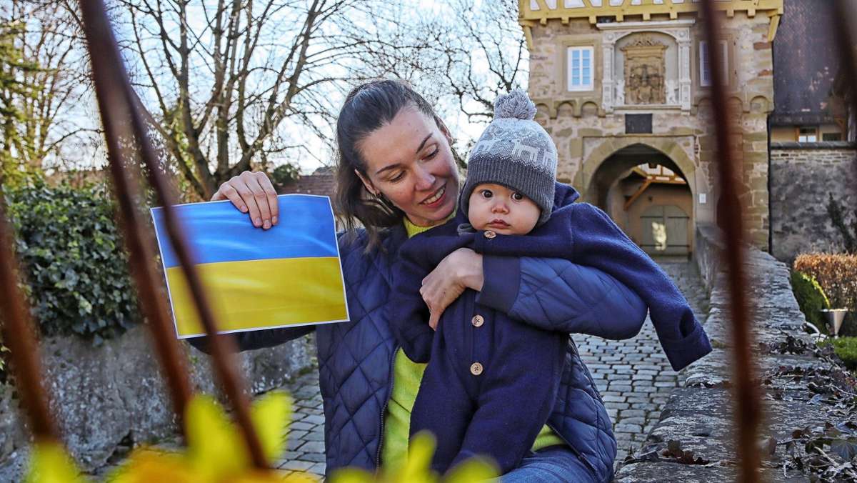 Eine Ukrainerin in Höpfigheim: Wenn in der Heimat plötzlich Krieg herrscht