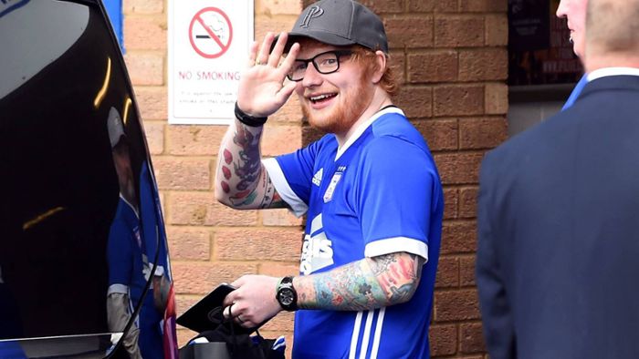 Ed Sheeran wird Trikotsponsor bei seinem Herzensverein