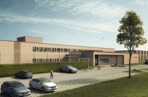 So soll der Neubau für den Maßregelvollzug in Schwäbisch Hall aussehen. Foto: Arcass Planungsgesellschaft mbH/Klinikum am Weissenhof