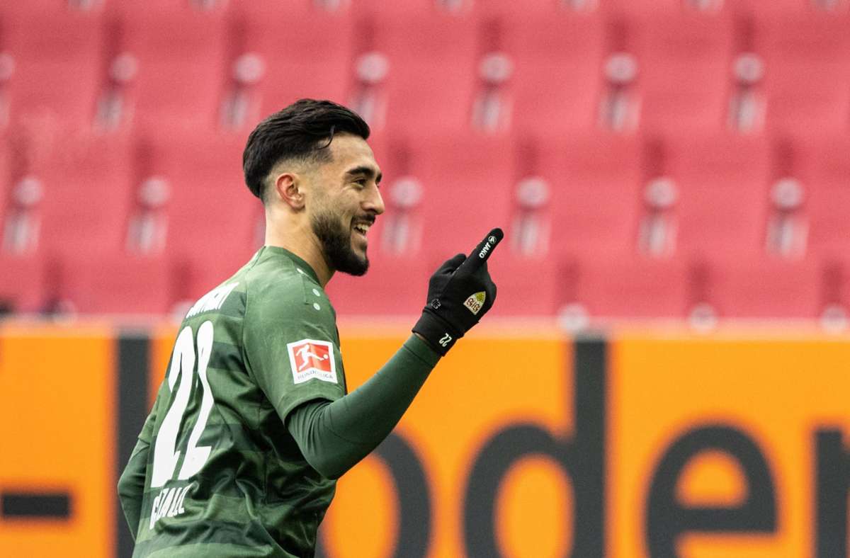 VfB Stuttgart beim FC Augsburg: Nicolas Gonzalez glänzt als filigraner Fleißarbeiter