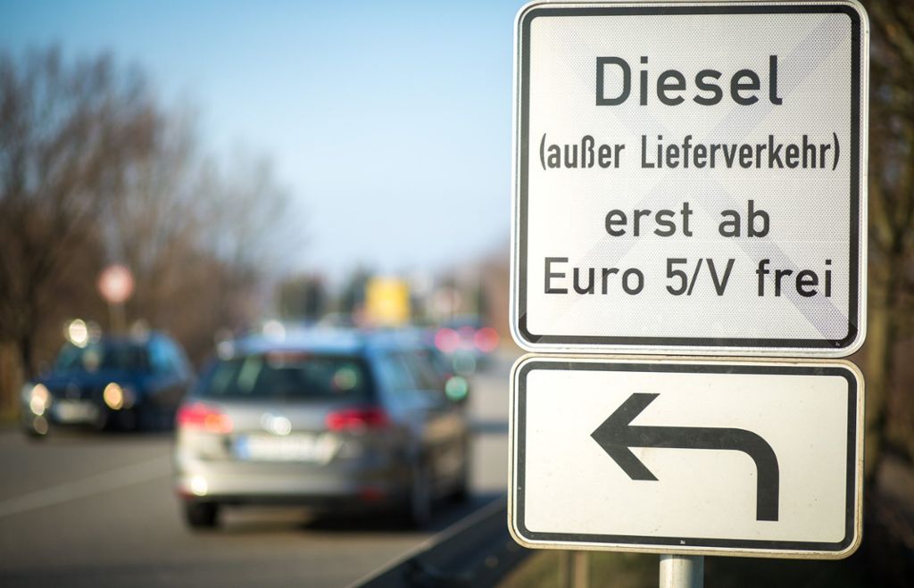 Die Verkehrsünder hatten Dieselfahrzeuge mit Euro 4 und schlechter: Knapp 3000 Bußgelder