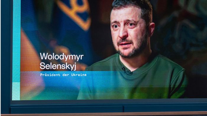 Wolodymyr Selenskyj: „Olaf ist ein Leader in Europa“