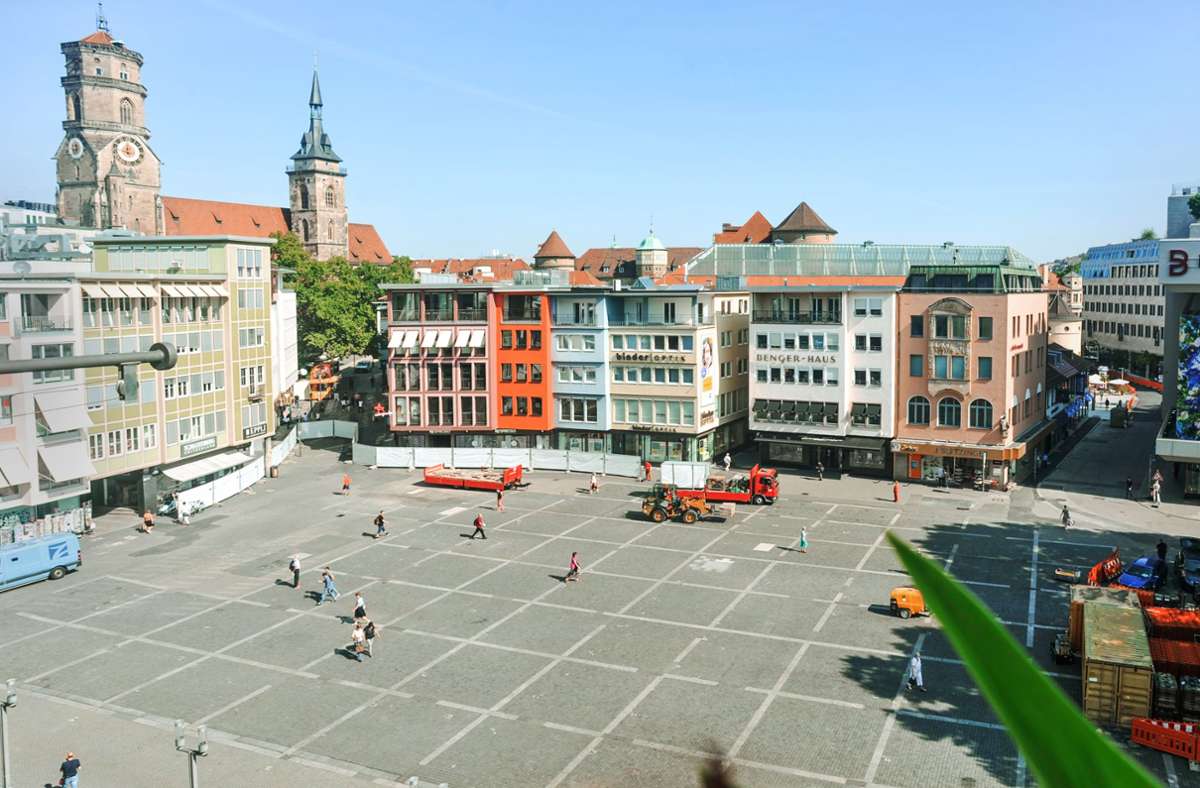 Stuttgart: Marktplatz wird nun umgestaltet