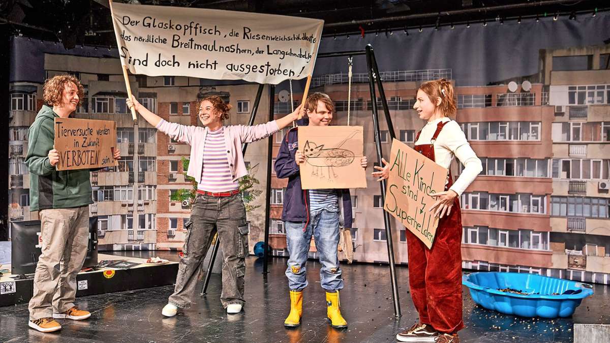 Junges Theater in Esslingen: „Und die Hoffnung hat Migräne“
