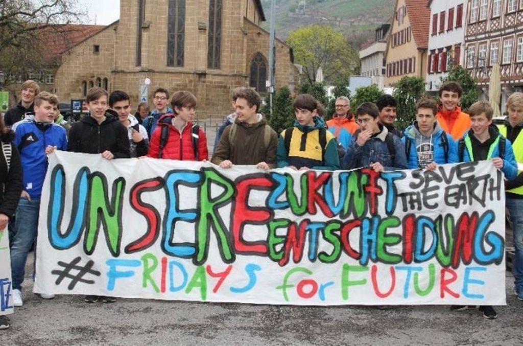 Fridays for Future in Esslingen. Foto: Hauenschild - Hauenschild