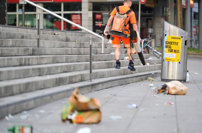 Müll in der Region Stuttgart: Die Zumutung ist Alltag für die Stadtreiniger