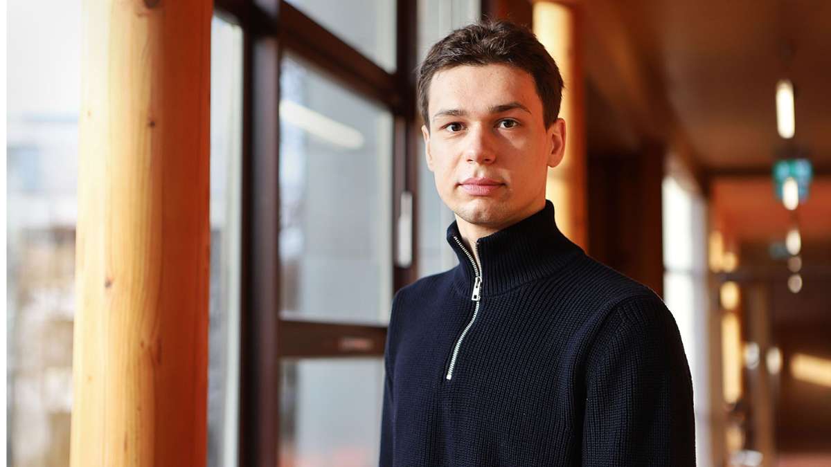 Anton Kobiakov, Schüler: „Ich entschuldige mich, wenn Ukrainer Müll fallen lassen“