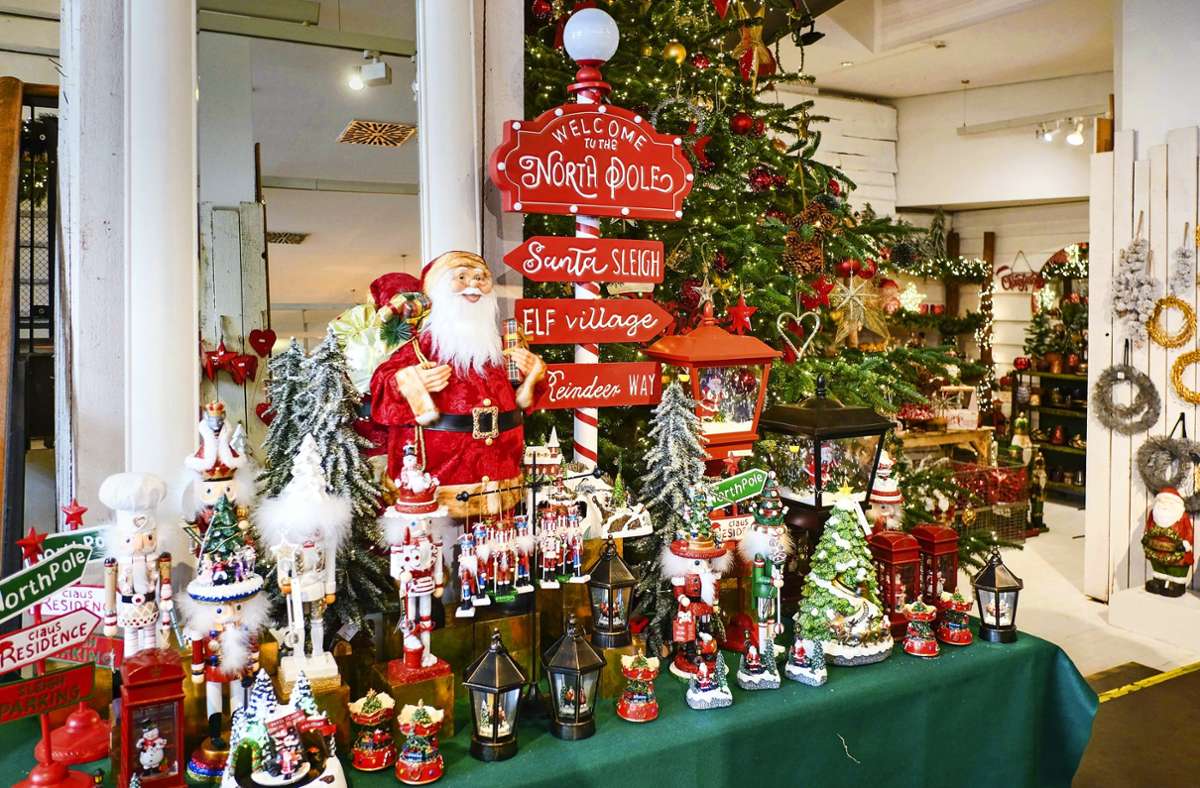 Stuttgart im zweiten Corona-Winter: Weniger Kunden kaufen mehr Weihnachtsdeko