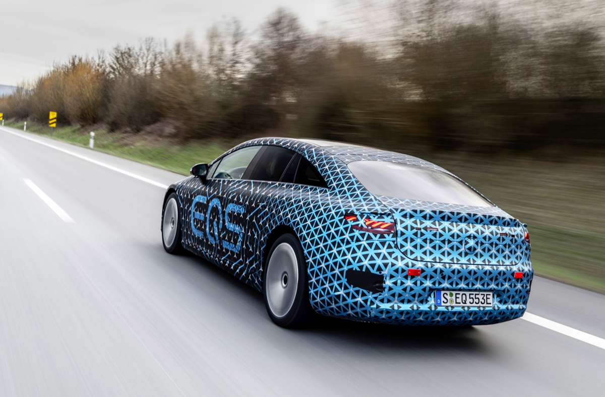 Das Luxus-E-Auto von Mercedes: Daimlers Gruß an Tesla
