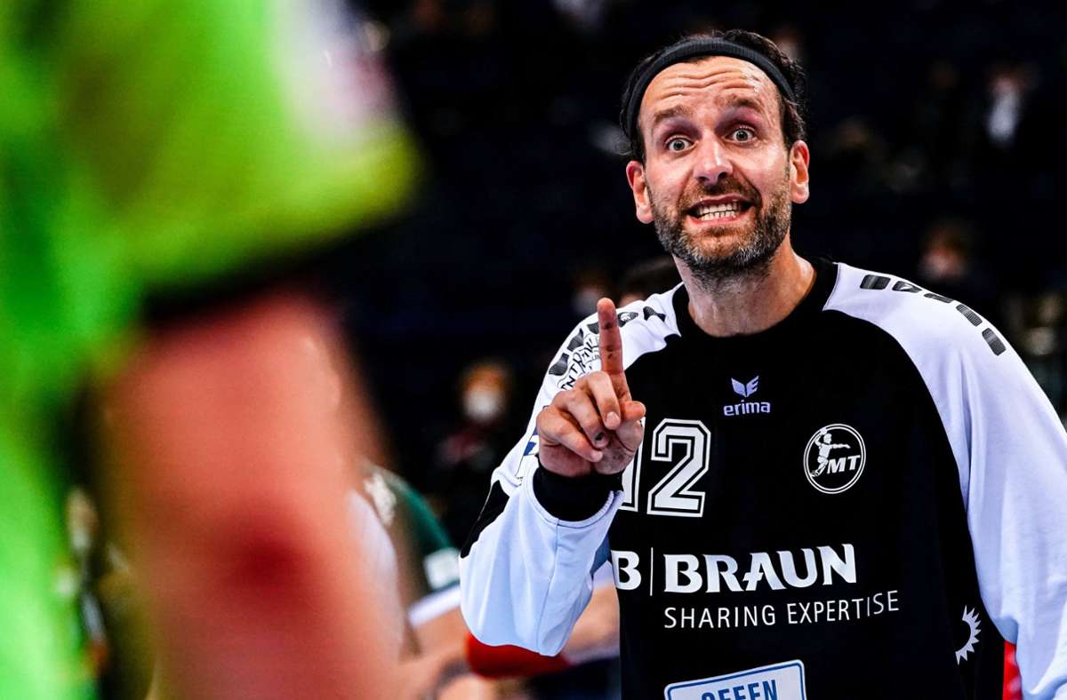 Silvio Heinevetter  präsentiert sich auf dem Handballfeld sehr extrovertiert, ansonsten eher hintergründig.