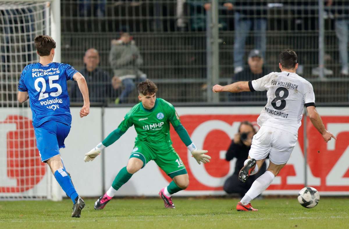 Fußball-Oberliga: Enttäuschte Stuttgarter Kickers kassieren die zweite Saison-Niederlage