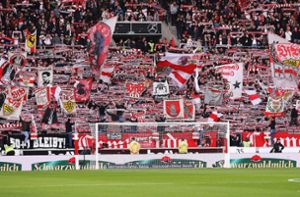 Auf den Rückhalt von den Rängen kann sich der VfB verlassen. Foto: Pressefoto Baumann/Julia Rahn