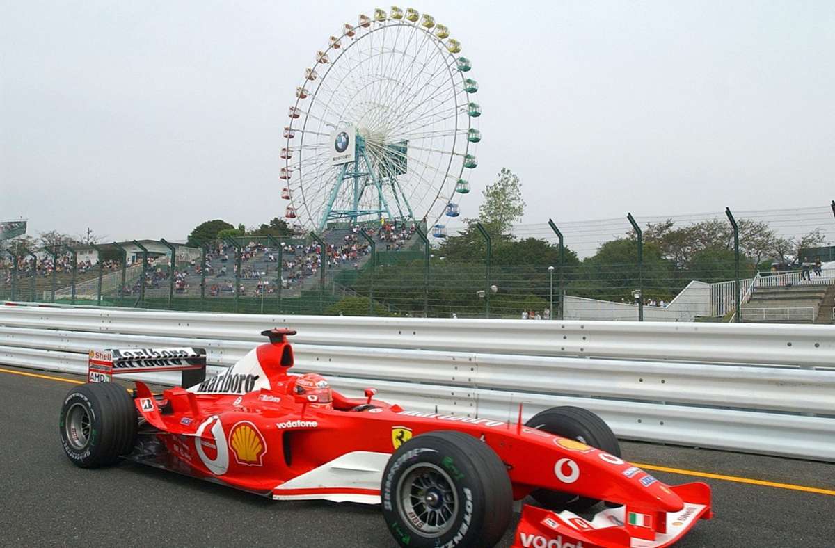 Formel-1-Wagen von Michael Schumacher: Titel-Ferrari für fast 15 Millionen Euro versteigert
