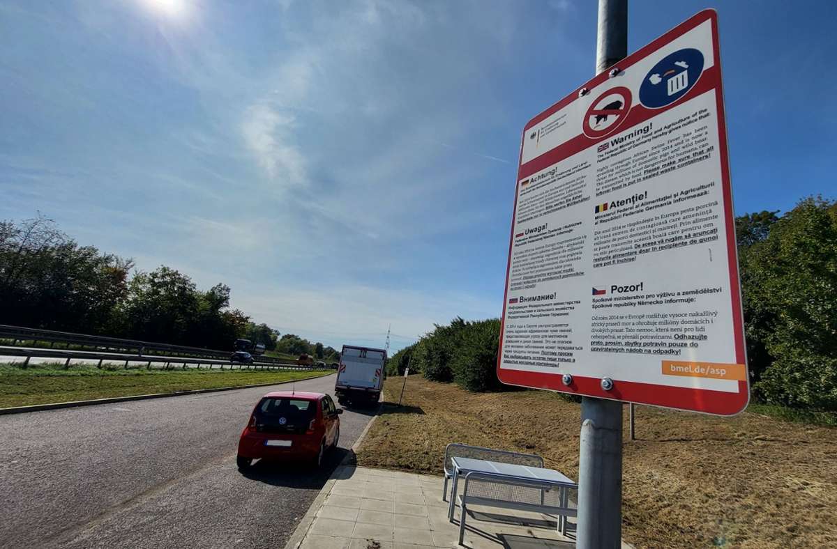 Sperrung wegen Müllproblemen aufgehoben: Parkplatz an der B 313 bei Wernau wieder offen