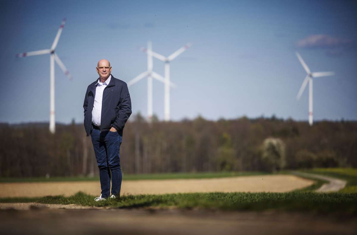 Windkraftanlage auf dem Acker: Herr Seyfried und sein Traum vom Windrad