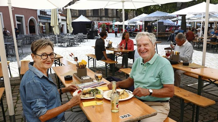 Essen und Trinken in Esslingen: Gastro-Check auf dem Estival