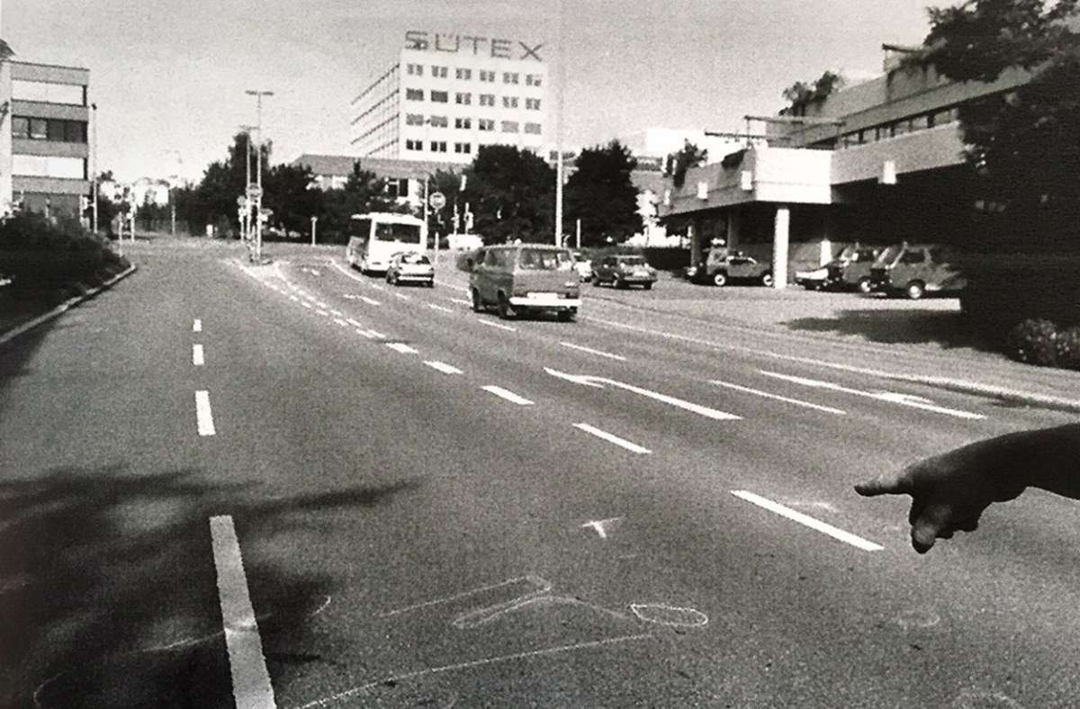 An der Tilsiter Straße in Sindelfingen wurde damals eine Frau ermordet.