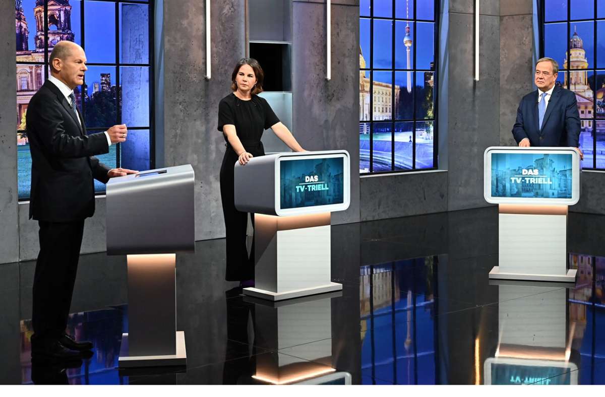 TV-Triell zur Bundestagswahl: Und der Gesamtsieger ist: Olaf Scholz