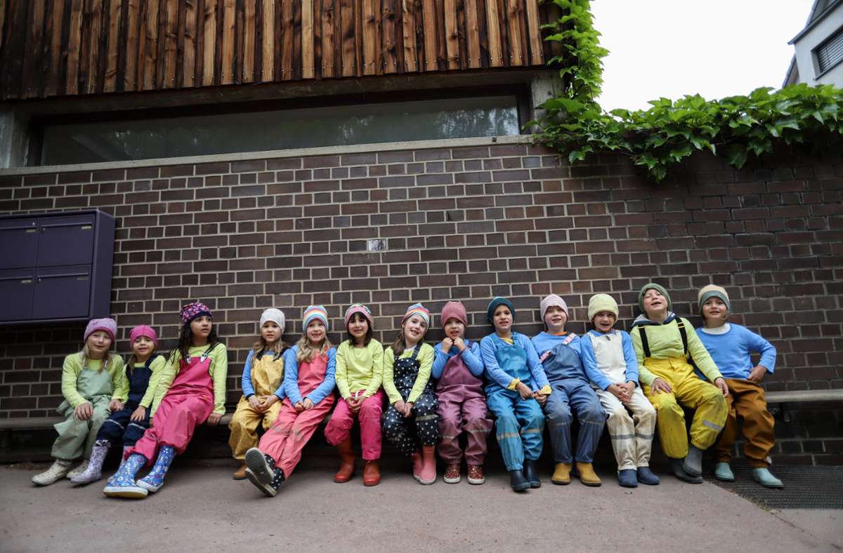 Etwa 40 Kinder in zwei Gruppen besuchen die Wernhalde.