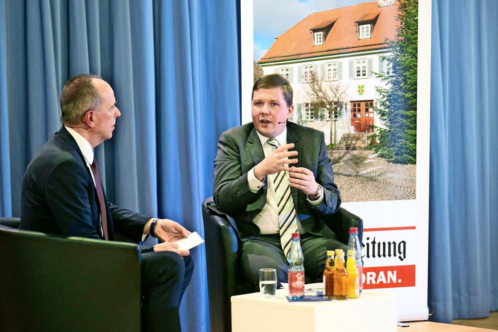 Blog: Bürgermeister Rentschler stellt sich den Fragen der EZ: EZ-Wahlforum in Lichtenwald