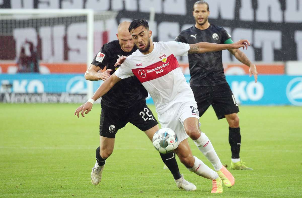 VfB Stuttgart gegen SV Sandhausen: Nicolas Gonzalez ist unser „Spieler des Spiels“