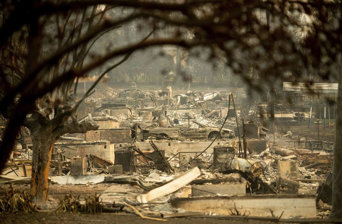 Waldbrand in Kalifornien: Stromversorger räumt Schuld am Tod von 84 Menschen ein