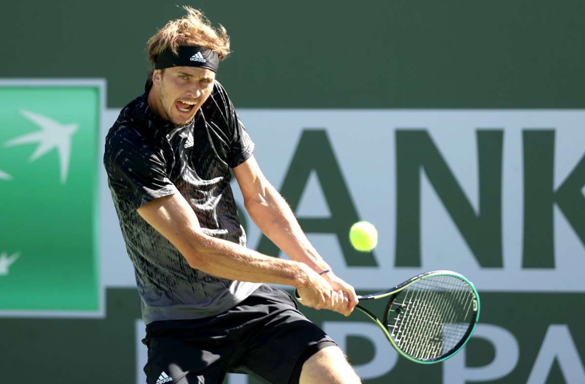 Alexander Zverev: Zwei Matchbälle vergeben – deutscher Tennis-Star in Indian Wells raus